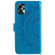 Flip case for Motorola Moto G13 / G23, Mandala Flower, blue