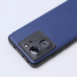 Case for Xiaomi 13T / 13T Pro, with Side View flap, blue