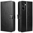 Flip case for OnePlus Nord CE5, Crazy Horse Wallet, black