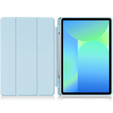 Case for Samsung Galaxy Tab S10 FE+ Plus, Smartcase with stylus space, blue