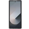 GUESS Case for Samsung Galaxy Z Fold6, 4G Big Metal Logo, brown