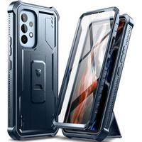 Armored case for Samsung Galaxy A53 5G, Dexnor Full Body, dark blue