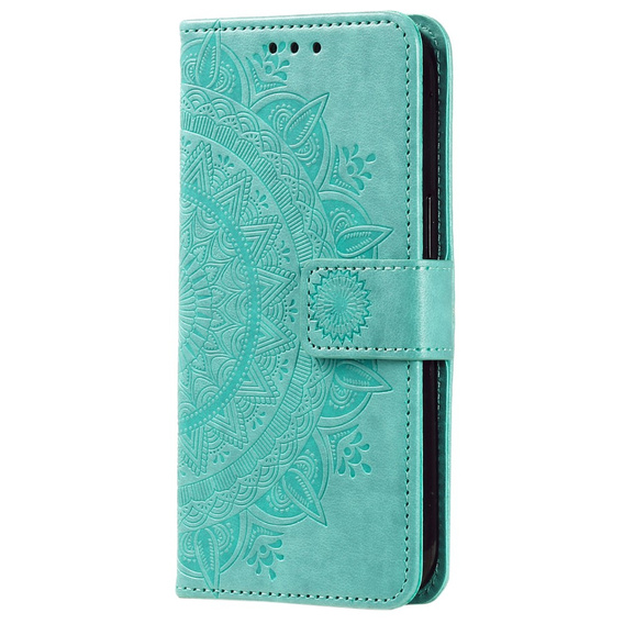 Flip case for Samsung Galaxy S23 FE, Mandala, green