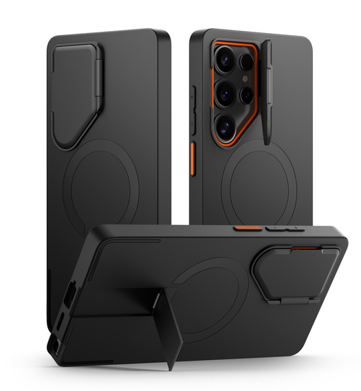 Case for Samsung Galaxy S25 Ultra, Suritch Shockproof, for MagSafe, black