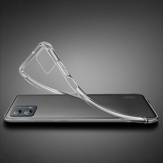 MOFI Case for Motorola Moto G53 5G, thin, transparent