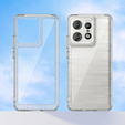 Case for Motorola Edge 50 Pro, Fusion Hybrid, transparent