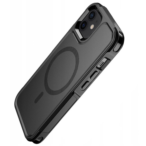 Case for iPhone 12/12 Pro, MagForce MagSafe, black