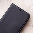 Flip case for Samsung Galaxy A54 5G, Smart Magnetic, black + 9H glass