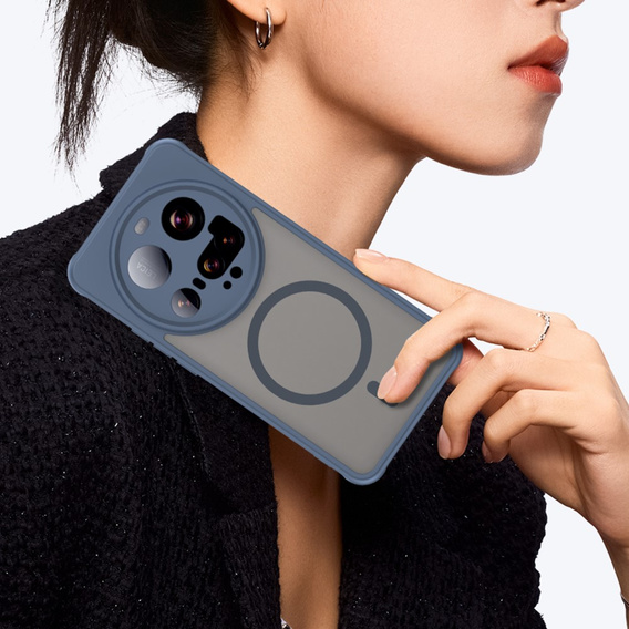 Case for Xiaomi 15 Ultra, for MagSafe, ERBORD Matt Case, blue
