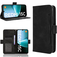 Flip case for Xiaomi Redmi 15C 4G/LTE, Card Slot, black
