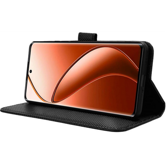 Flip case for Realme 12 Pro 5G / 12 Pro+ 5G, Wallet Smart Magnet, black