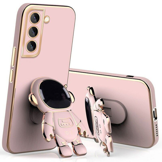 Case for Samsung Galaxy S22 5G, Astronaut, pink