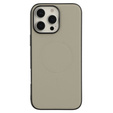 X-LEVEL Case for iPhone 16 Pro, Magnetic Card Holder, grey