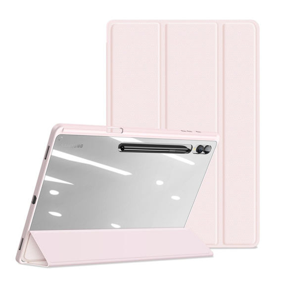 Case for Samsung Galaxy Tab S10 Ultra, Dux Ducis TOBY, pink