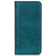 Case for Samsung Galaxy S24, Wallet Litchi Leather, green