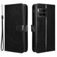 Flip case for T Phone 2 Pro 5G, Crazy Horse Wallet, black