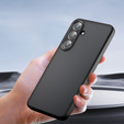 Case for Samsung Galaxy S25 FE, Fusion Hybrid, transparent / black