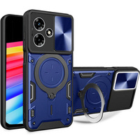 Armored case for Infinix Hot 30 4G, CamShield Slide, blue