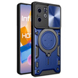 Armor case for Infinix Hot 40i, CamShield Slide, blue