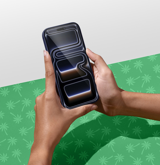 5D Smart Palm Full Glue Tempered Glass for iPhone 17 Pro