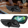 Case for iPhone 13, R-JUST CamShield Slide, armoured, black