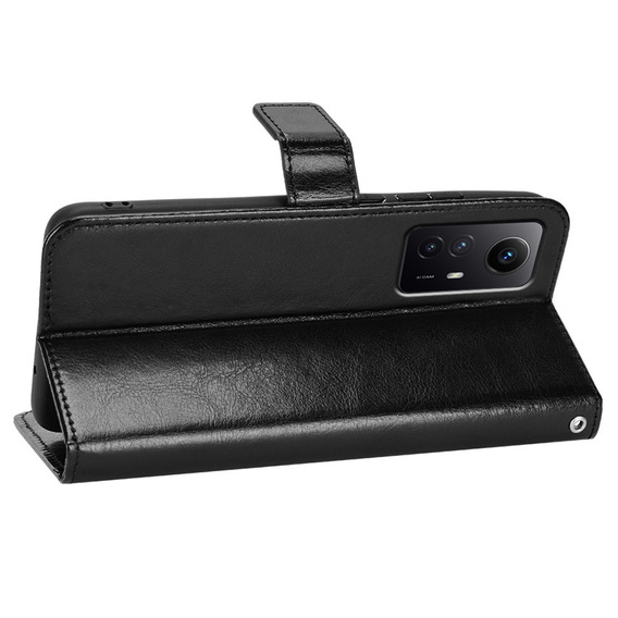 Flip case for Xiaomi Redmi Note 12S, Wallet, black