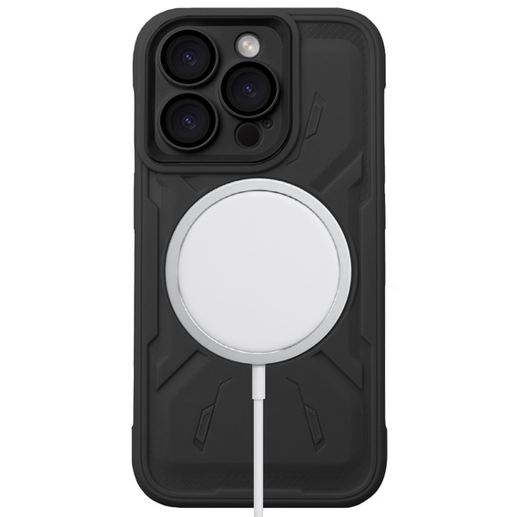 Case for iPhone 15 Pro Max, ERBORD Armor Mag, black
