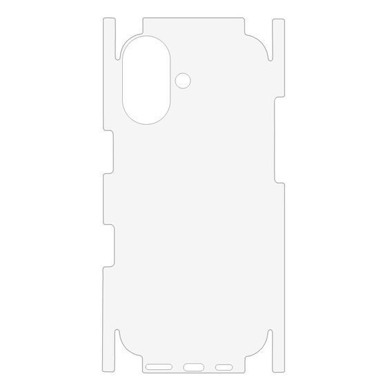 Protective film for the back of the iPhone 17