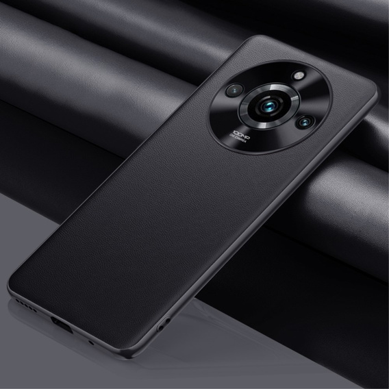 Leather case for Realme 11 Pro 5G / Pro+ 5G, leather hybrid, black