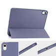 Case for iPad 10.9 2022 10 Gen, Smart Pencil, with space for stylus, purple