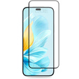 3D Tempered Glass for Honor 200 lite, black frame