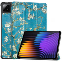 Case for Xiaomi Pad 7 / 7 Pro, Smartcase, Flowers