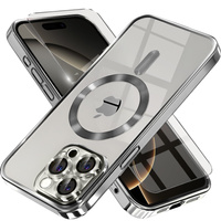 Case for iPhone 16 Pro Max, Electro MagSafe, titanium grey + Screen Glass