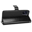 Flip case for Realme 10 4G, Split Leather, black