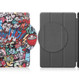 Case for Lenovo Tab M8 Gen 4 TB-300FU, Smartcase, graffiti