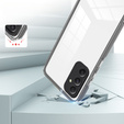 Case for Samsung Galaxy M34 5G, Fusion Hybrid, with camera protection, transparent / black