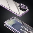 Case for Samsung Galaxy S25 Ultra, Magnetic Dual Glass, purple