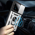 Case for Realme GT 7 Pro, CamShield Slide, silver