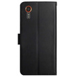 Flip case for Samsung Galaxy Xcover 7, Split Leather, black