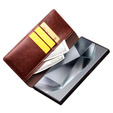 QIALINO Leather Wallet case with flap for Samsung Galaxy S24 Ultra