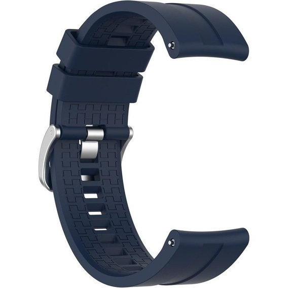 22mm Silicone strap with buckle for Huawei Watch GT / Watch GT2 - White