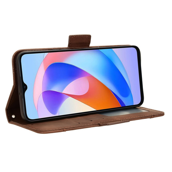 Flip case for Honor Magic 6 Lite 5G, Card Slot, brown