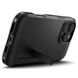 Spigen case for iPhone 16 Pro Max, Tough Armor Mag MagSafe, black + 9H Tempered Glass