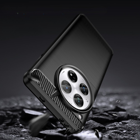 Case for OnePlus 12 5G, Carbon, black