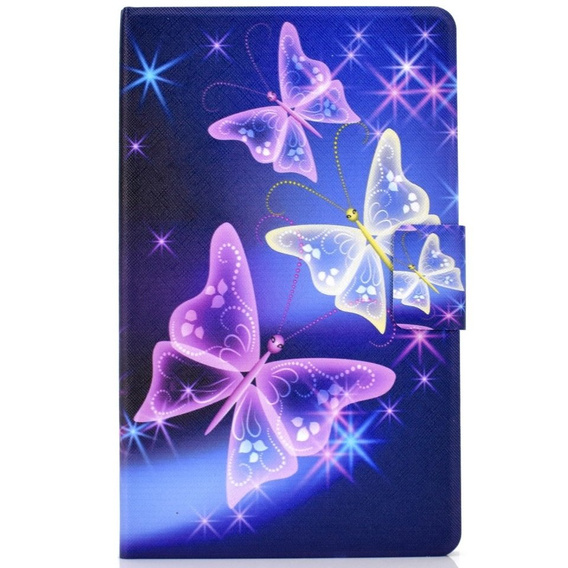 Case for Samsung Galaxy Tab A7 10.4 2020 T500 T505, butterflies, purple