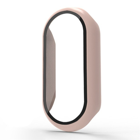 2in1 Case + Tempered Glass for Xiaomi Smart Band 10 / 9 / 8, pink