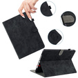 Case for Samsung Galaxy Tab S9, Wallet Pen Slot, black