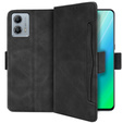 Flip case for Motorola Moto G53 5G, Card Slot, black