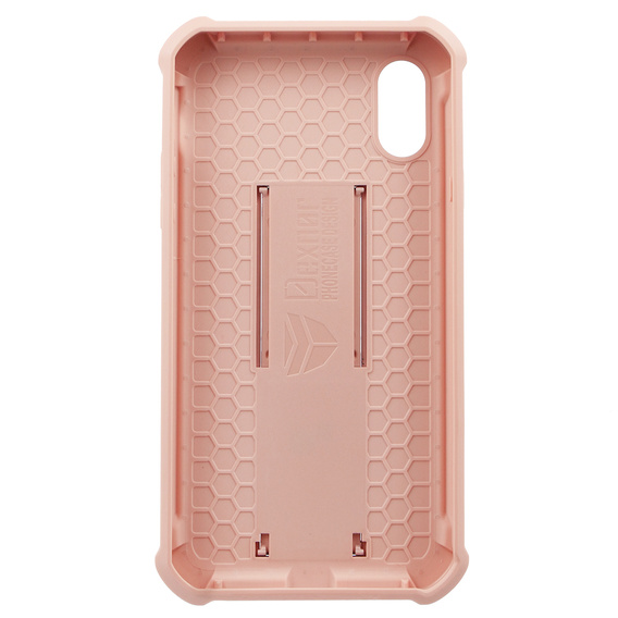 Armored case for iPhone XS Max, Dexnor Full Body, pink