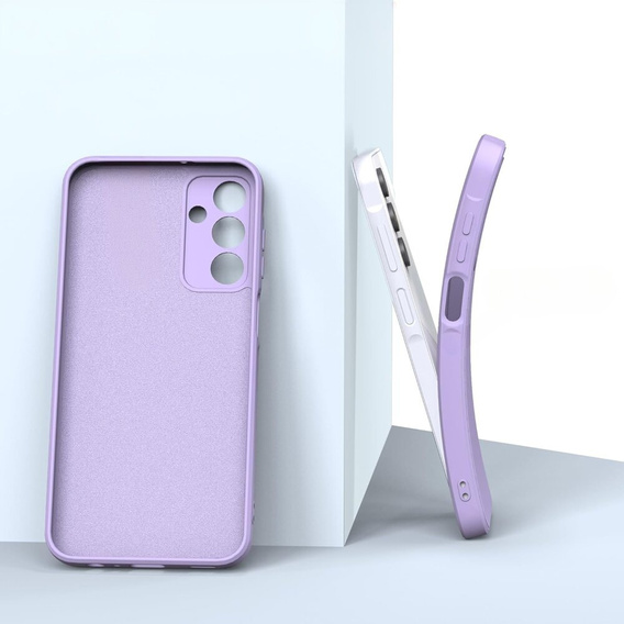 Case for Samsung Galaxy M15 5G, Silicone Lite, purple